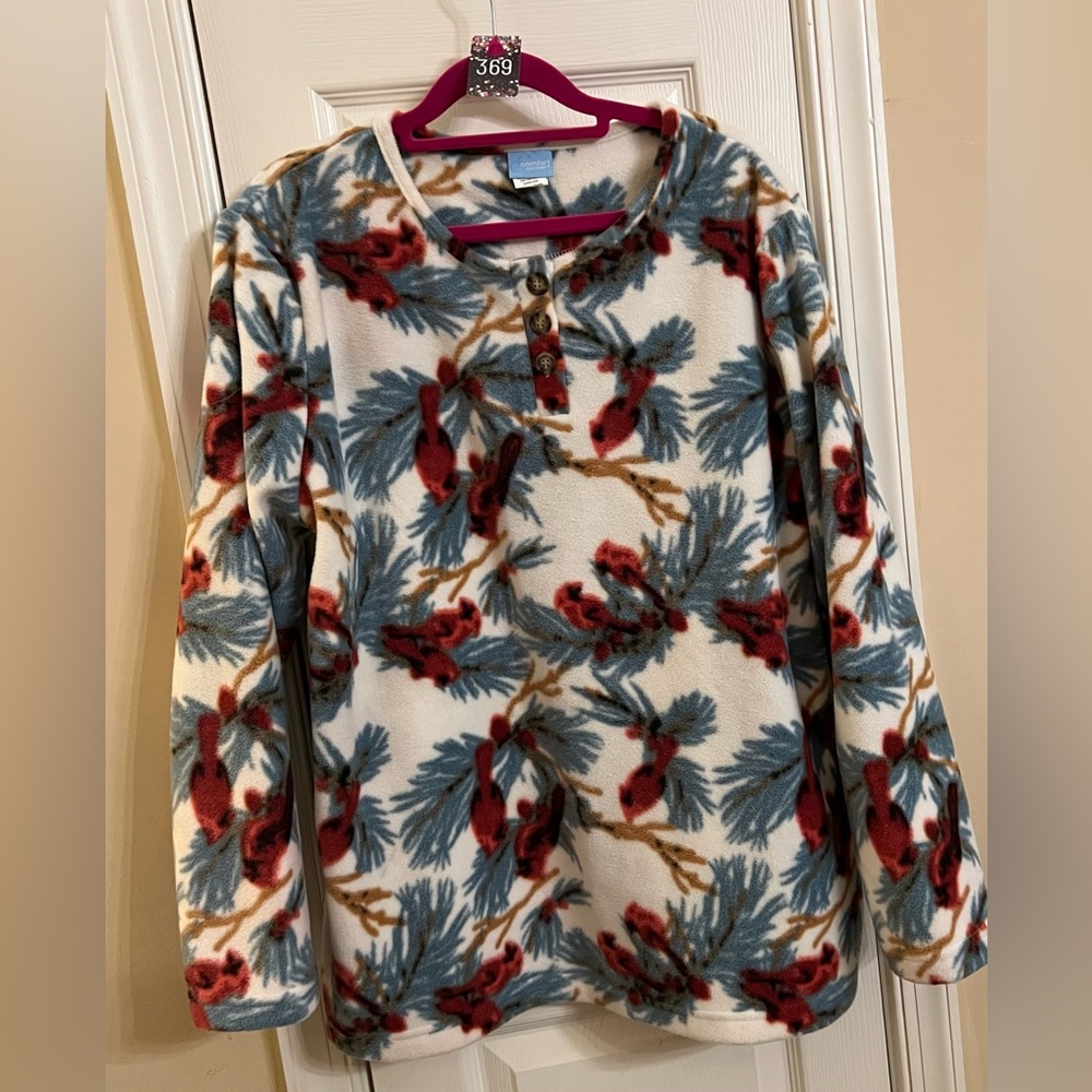 Floral Patterned Women's Sweatshirt